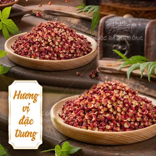 Xuyên tiêu đỏ 500g, hoa tiêu Tứ Xuyên cay, tê, gia vị lẩu, làm gà ủ muối, thơm ngon, chuẩn vị