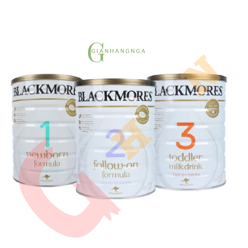 Sữa Blackmore Úc số 1-2-3 lon 900gam