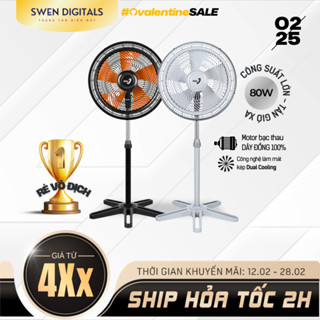 Quạt đứng Asia Turbo X - 80W - sải cánh 40cm - BH chính hãng 2 năm