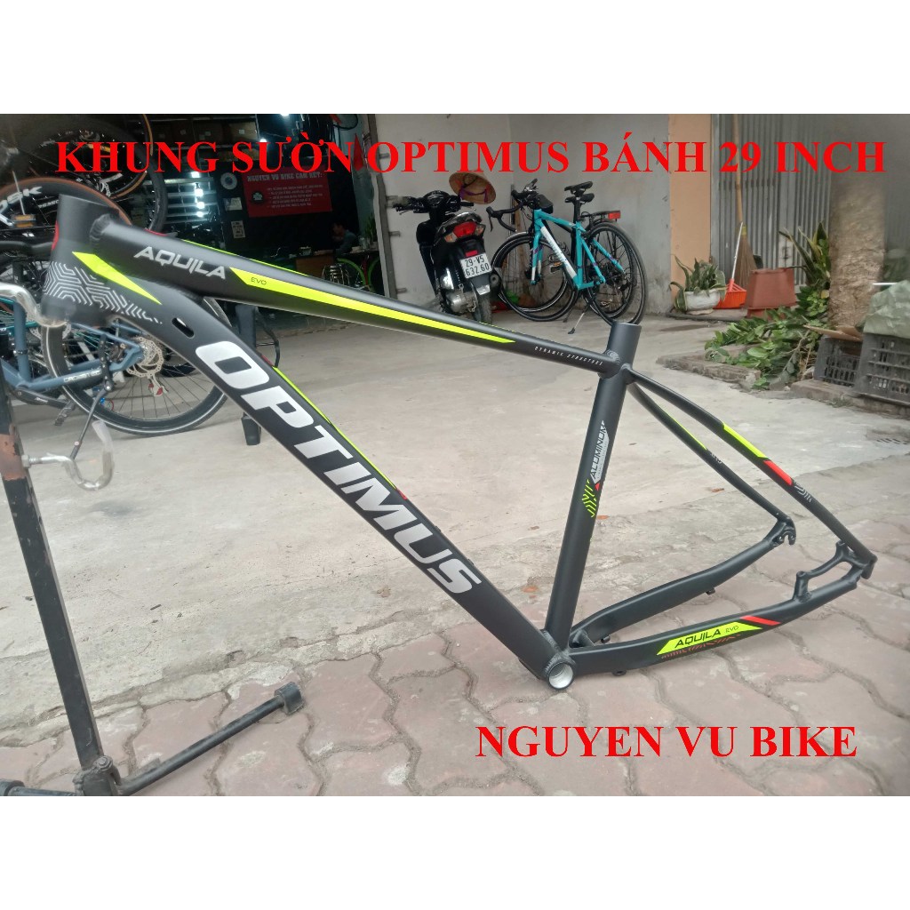 Khung Xe Đạp MTB Bánh 27.5inch 29inch, Khung Sườn Nhôm Xe Đạp Địa Hình OPTIMUS