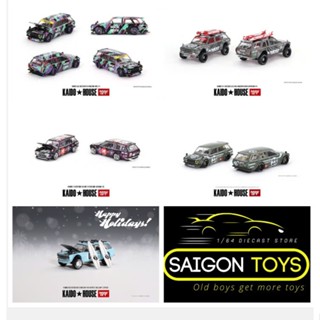 Saigontoys - MiniGT Kaido House Datsun 510 Wagon các loại -  Xe mô hình cao cấp tỷ lệ 1:64 hãng Mini GT