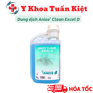  ✅ Dung dịch ngâm làm sạch và khử khuẩn dụng cụ y tế Anios’ Clean Excel D 