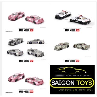 Saigontoys - MiniGT Kaido House Nissan Skyline GT-R (R34) nhiều mẫu- Xe mô hình tỉ lệ hãng Mini GT