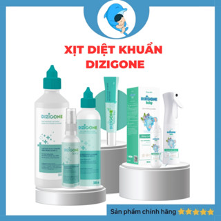 Dizigone xịt diệt khuẩn, khử mùi bình sữa, núm ti, thức ăn đồ chơi an toàn cho bé MECAHEO