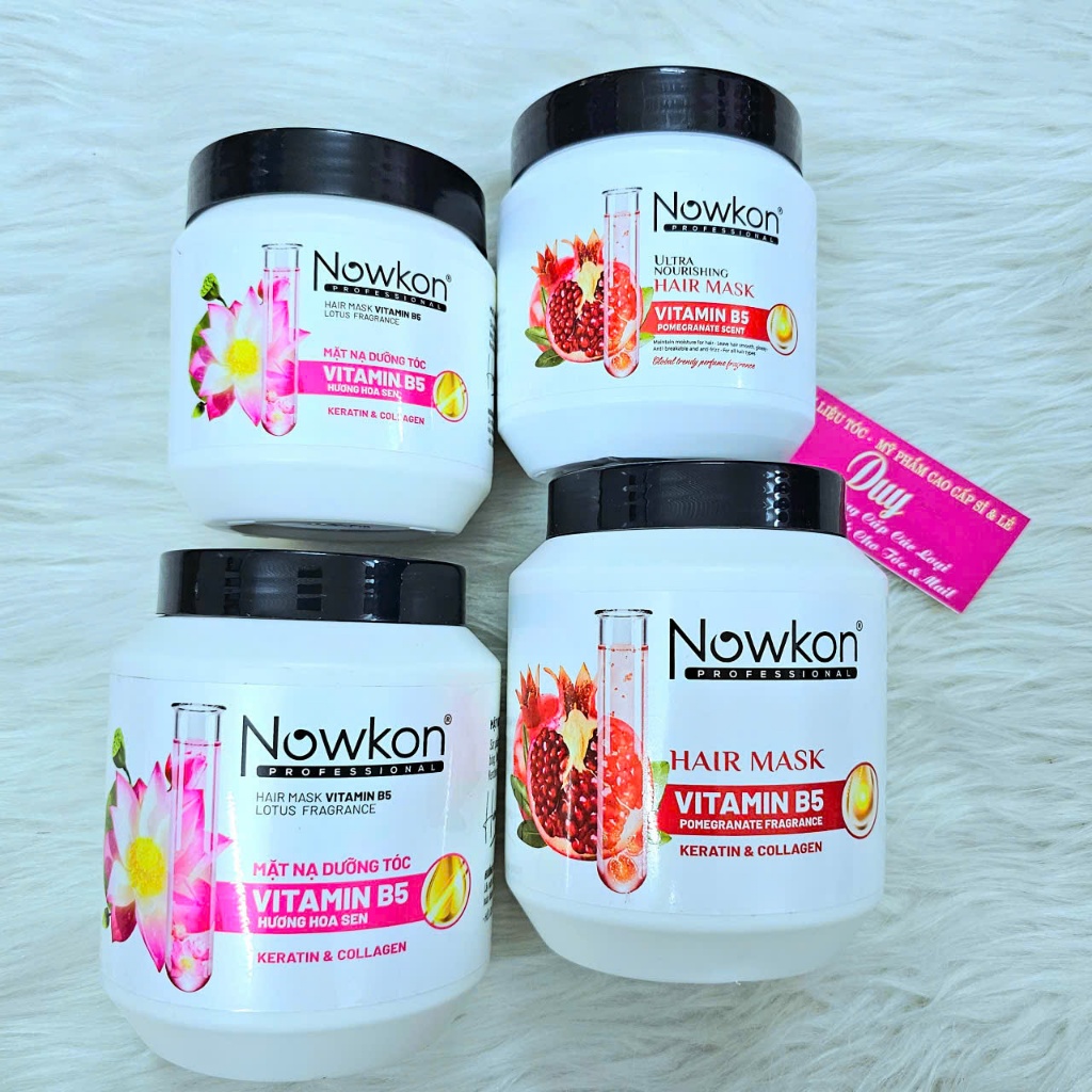 Hấp Dầu Ủ Tóc Nowkon Siêu Dưỡng Mượt Tóc  500ml & 1000ml