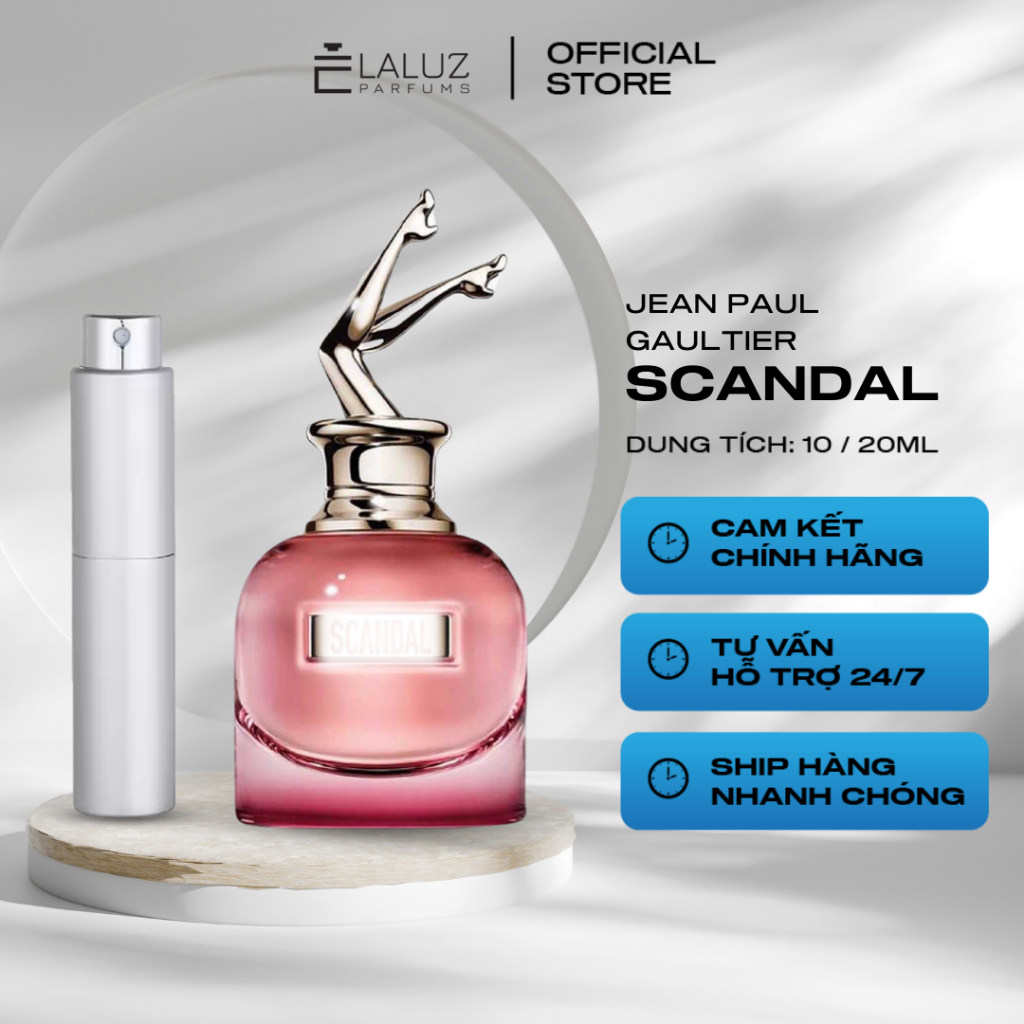 [LALUZ] Nước Hoa Nữ Scan.dal EDP 10ml/20ml hương thơm táo bạo và đầy lôi cuốn