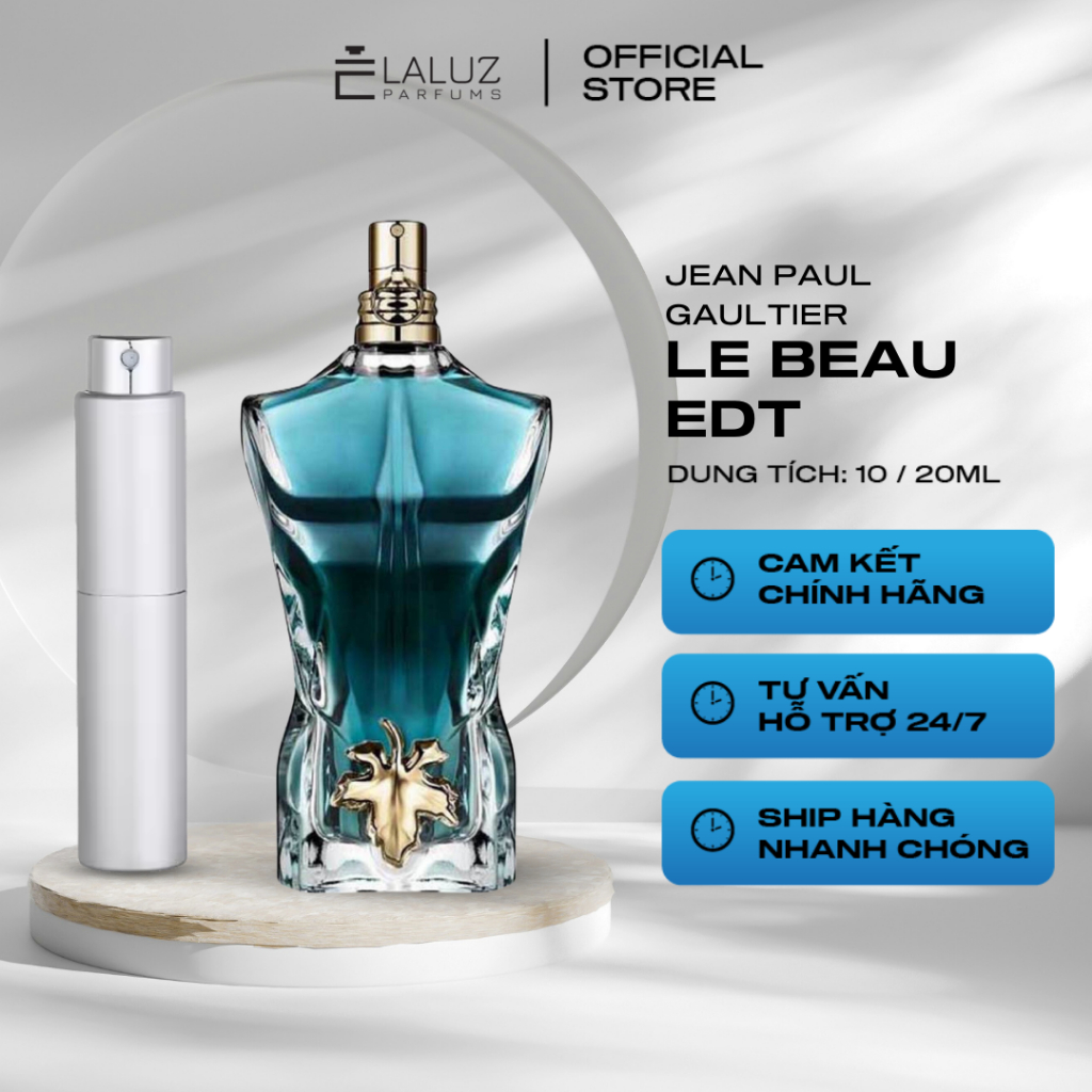 [LALUZ] Nước hoa nam Le Beau 10/20ml  hương thơm mạnh mẽ và đầy cuốn hút