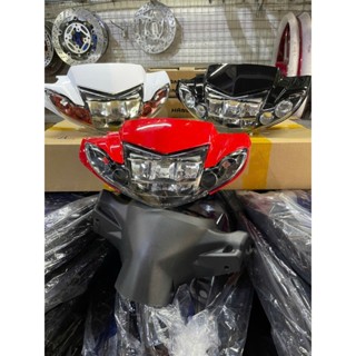 Đầu đèn 2 tầng lắp Sirius 50-110cc TẶNG CHÂN H4+ DEMI