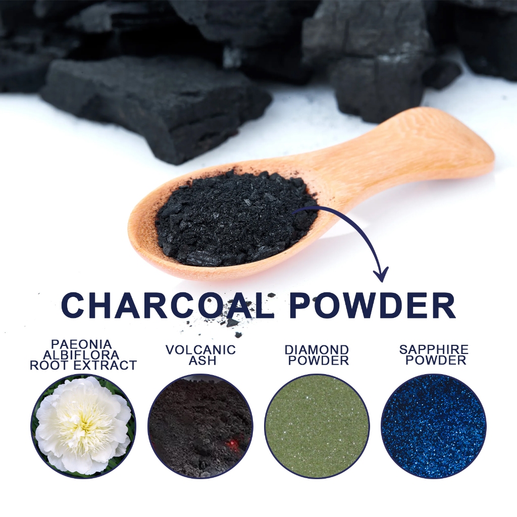 EELHOE Mặt nạ than hoạt tính làm sạch sâu lỗ chân lông loại bỏ mụn đầu đen làm săn chắc da 100g