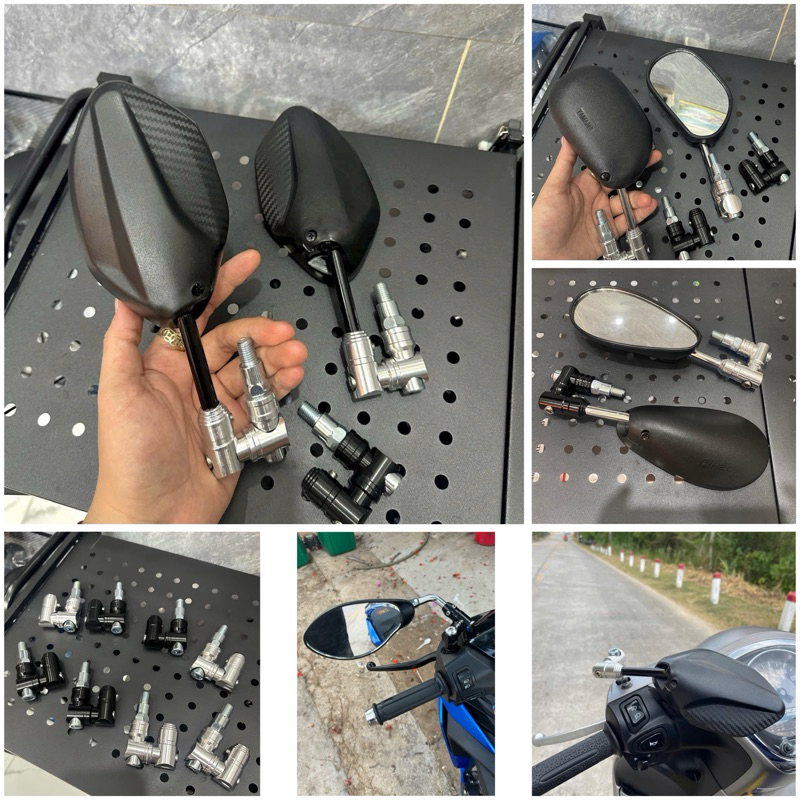 Kính Xoay 360 độ gắn nhiều loại xe ( Lắp Sẵn )