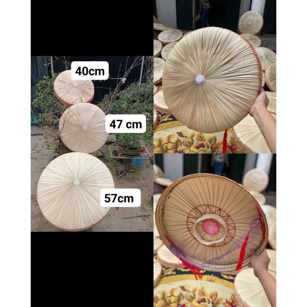 Nón quai thao , Nón quai thao biểu diễn văn nghệ, nón quai thao trẻ em- kèm quai