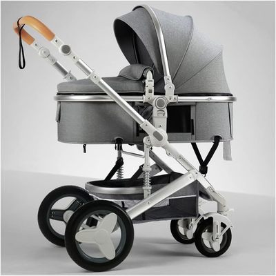 Xe đẩy nôi trẻ em gấp gọn 2 chiều 3 tư thế, xe đẩy xoay chiều 3 in1 cao cấp nhãn hiệu New Beginning