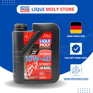 Nhớt Liqui Moly Street Race 10W40 dành cho xe số,côn tay- Made in Germany
