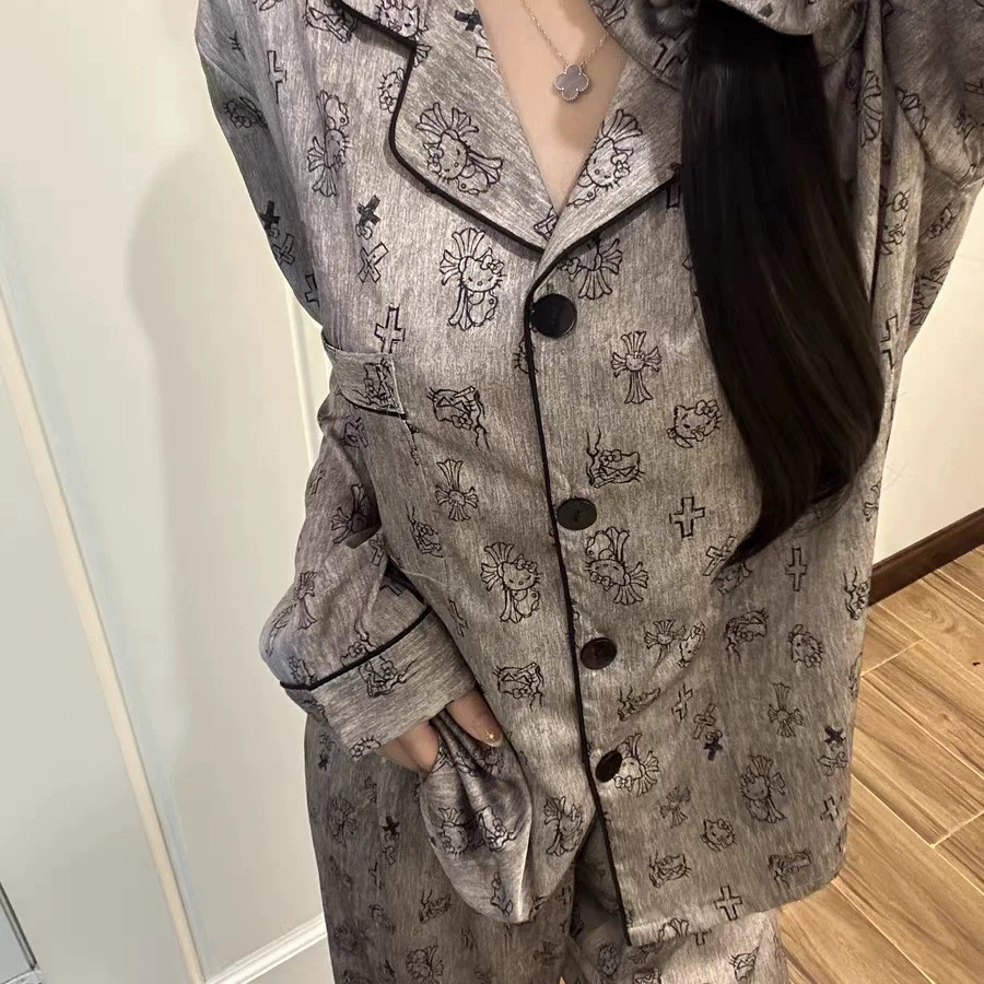 Bộ Lụa Mặc Nhà Đồ Pijama Nữ Tay Cộc Chất Lụa Cao Cấp Mát Mềm Mịn ELSA PIJAMA