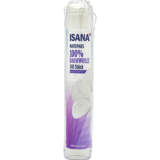 Bông Tẩy Trang ISANA 140 Miếng 100% Cotton – Siêu Mềm, An Toàn Cho Da Nhạy Cảm