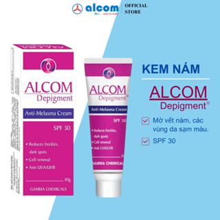 Kem Giảm Nám Alcom Depigment 30g Dưỡng Da Trắng Hồng, Mịn Màng