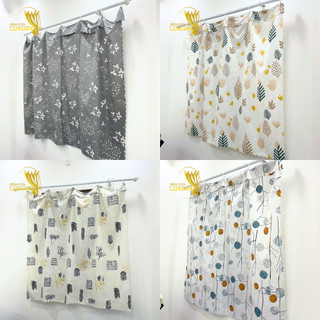  Rèm Rido Cotton Feel loại 1 rèm treo móc Rido che nắng ngăn phòng che gác trọ trang trí decor phòng họa tiết đa dạng 