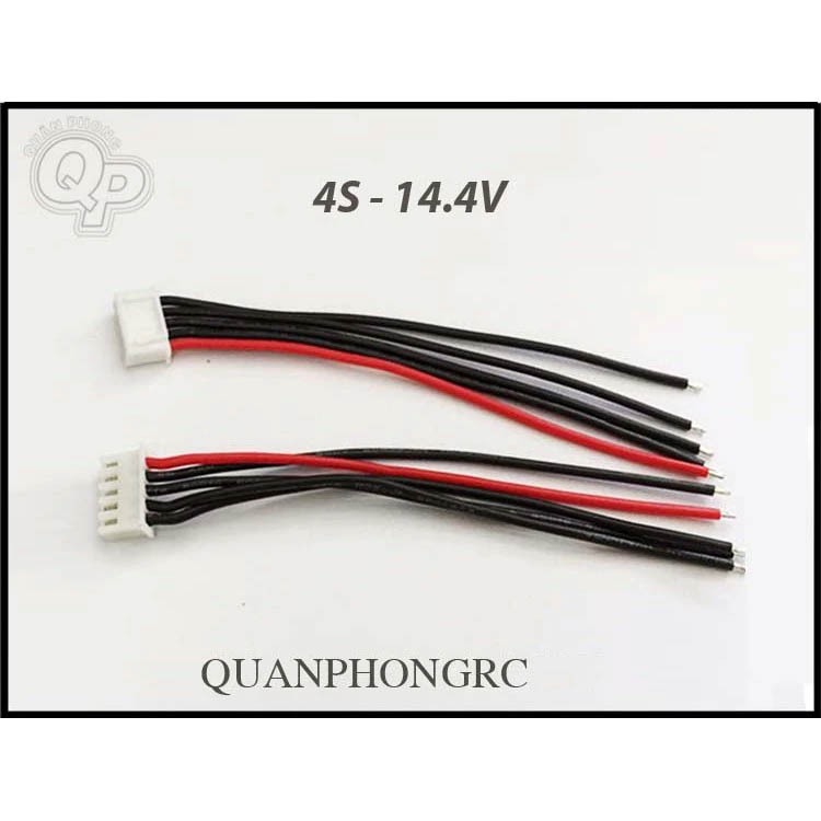 Dây jack balance silicon 4S -14.4V