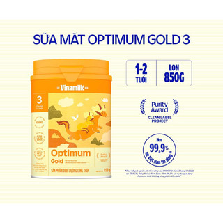 Sữa bột Optimum Gold 3 850g