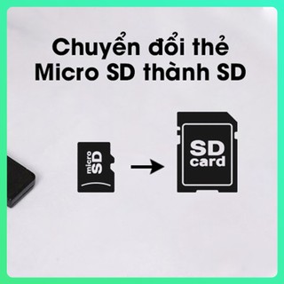 Áo Thẻ Nhớ SD - Sử Dụng Cho Micro SD (Adapter SD)