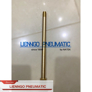 thanh suốt ĐỒNG dài thanh nối ren trong khuôn mẫu bằng đồng thau, dẫn khí chịu áp lực cao