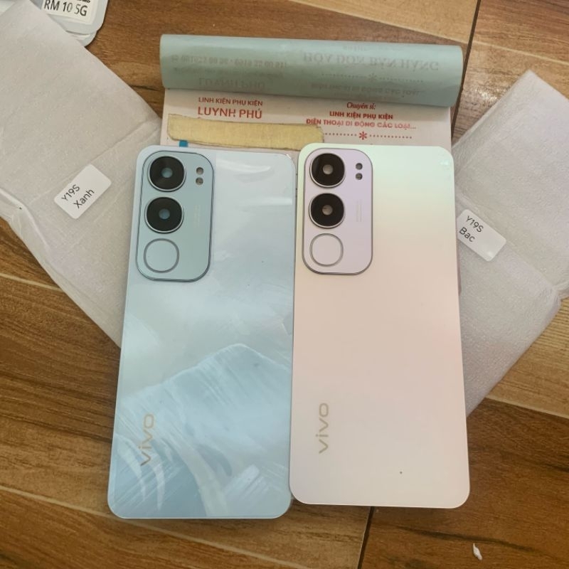 Nắp lưng vivo Y19S có kính camera chuẩn đẹp