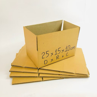 25x15x10 [COMBO] 100 Hộp Carton Đóng Hàng - BAO BÌ HP HÀ NỘI