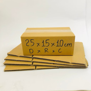 25x15x10 [COMBO] 100 Hộp Carton Đóng Hàng - BAO BÌ HP HÀ NỘI
