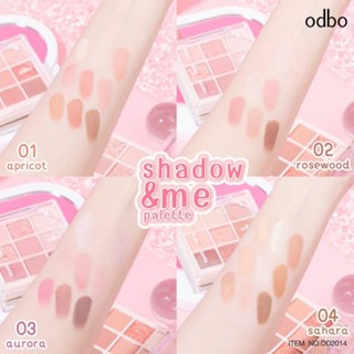 Bảng Phấn Mắt 9 Ô Odbo Shadow & Me Palette OD2014