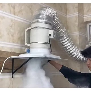 COMBO quạt thông gió hút mùi