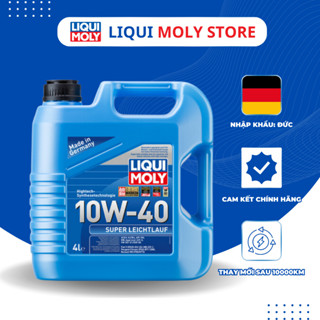  DẦU NHỚT Ô TÔ SUPER LEICHTLAUF 10W40 4L LIQUI MOLY - 9504 