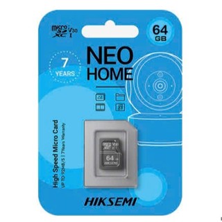  Thẻ nhớ Hiksemi 64G hãng chuyên dụng cho Camera các hãng chất lượng vượt trội bảo hành lên đến 7 năm 