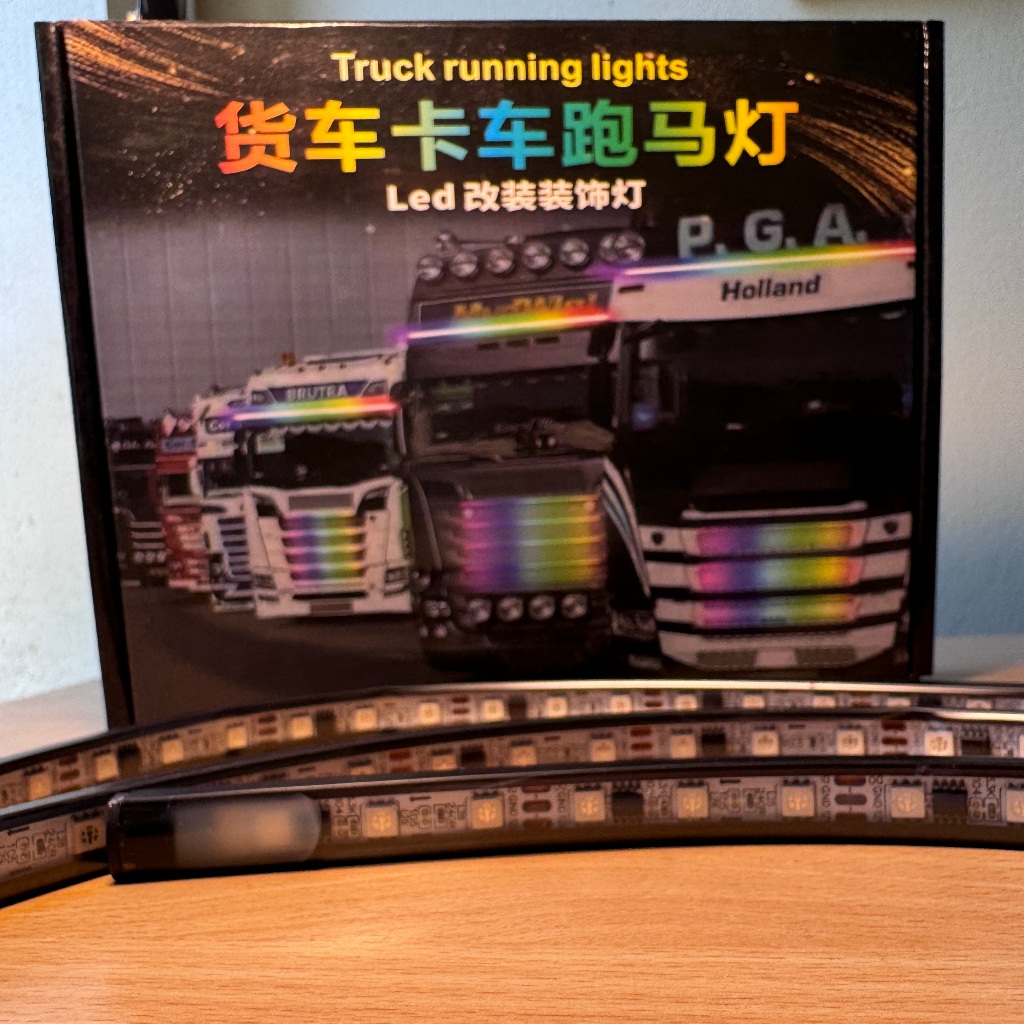 Đèn LED 7 màu xe tải, đèn led 7 màu Đại Nam, Đèn led 7 màu 12/14V