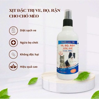 Xịt trị ve rận bọ chét cho Chó mèo