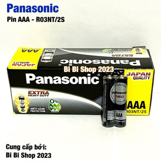 Hộp 60 viên pin aaa panasonic neo r03nt/2s vỉ 2 viên made in indonesia