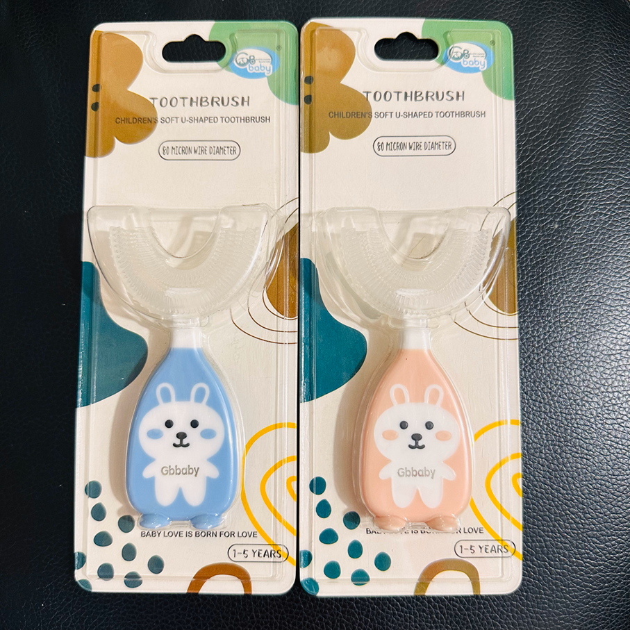 Bàn chải đánh răng U-Shaped GBbaby và U-Bee