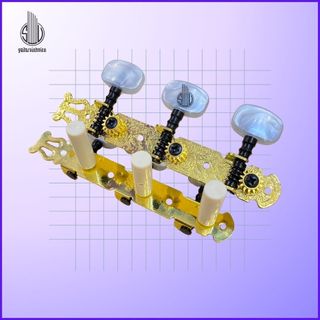 Khoá Đàn Guitar Classic Bản Vàng Hãng HF Bền Bỉ