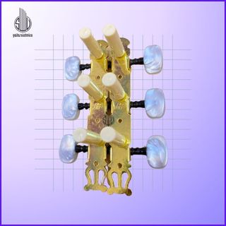 Khoá Đàn Guitar Classic Bản Vàng Hãng HF Bền Bỉ