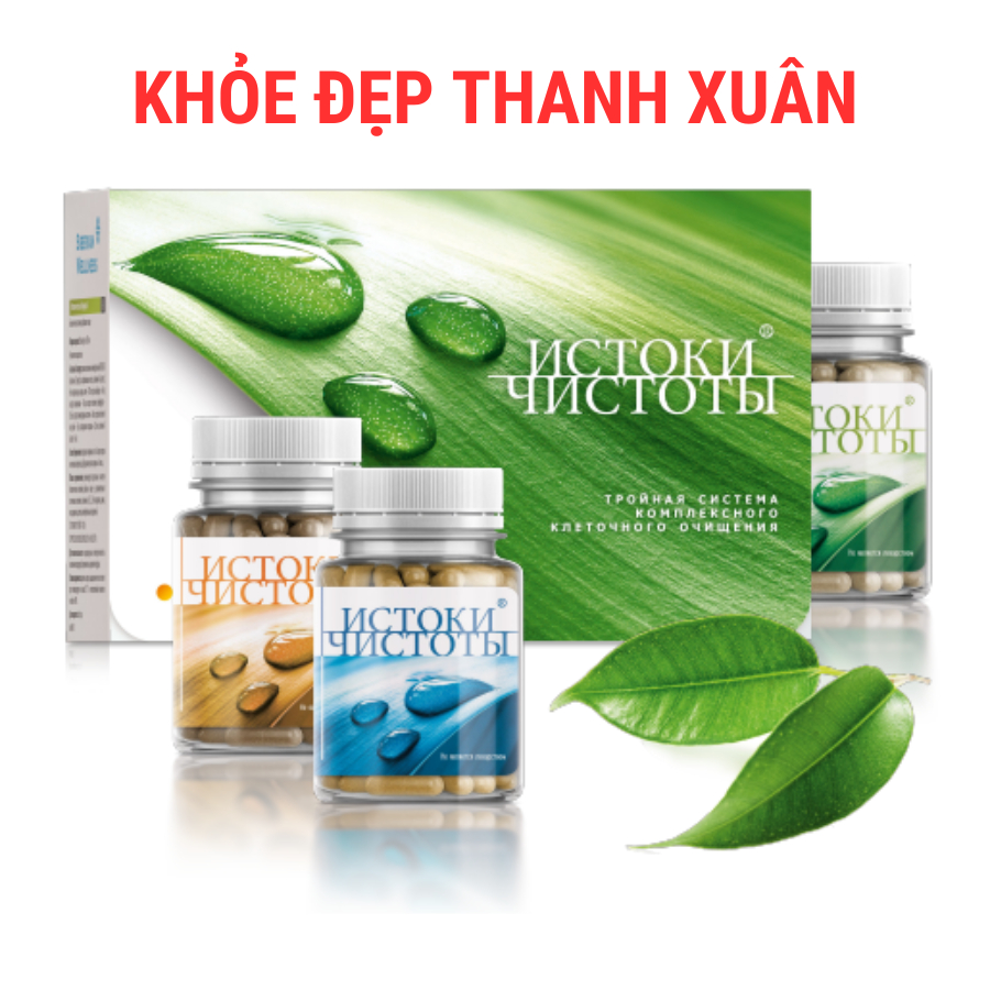 [Bộ 3 thải độc] Bộ 3 thanh lọc thải độc Siberian Renaissance Triple Set