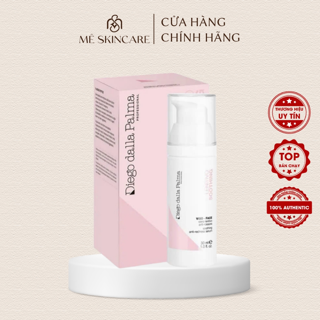[ Hàng Công Ty] Serum Diego DALLA PALMA SOOTHING ANTI REDNESS - Tinh chất làm dịu và giảm đỏ kích ứn
