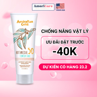 [Order] Kem chống nắng vật lý Australian Gold SPF50, kiềm dầu tốt, phù hợp da nhạy cảm