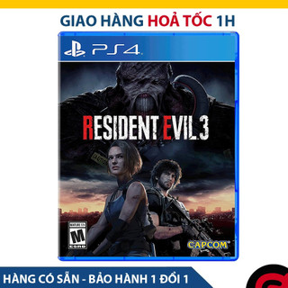 Đĩa game ps4: resident evil 3 remake