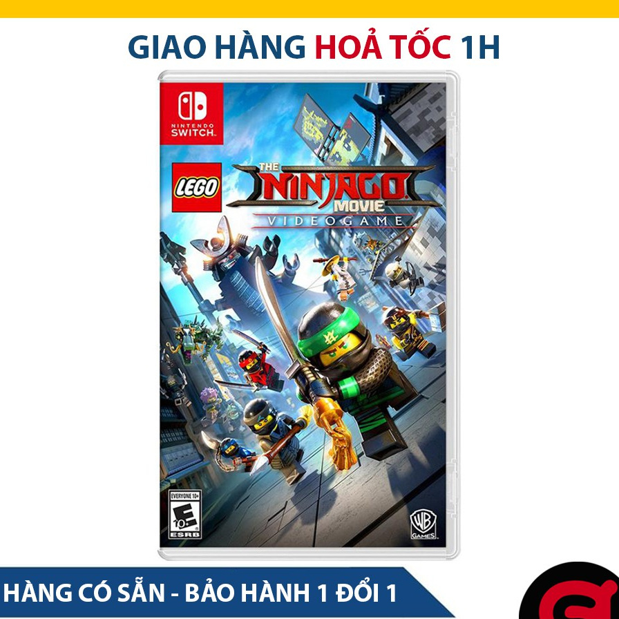 Game Lego Ninjago Movie Video Game - Cho Máy Nintendo Switch