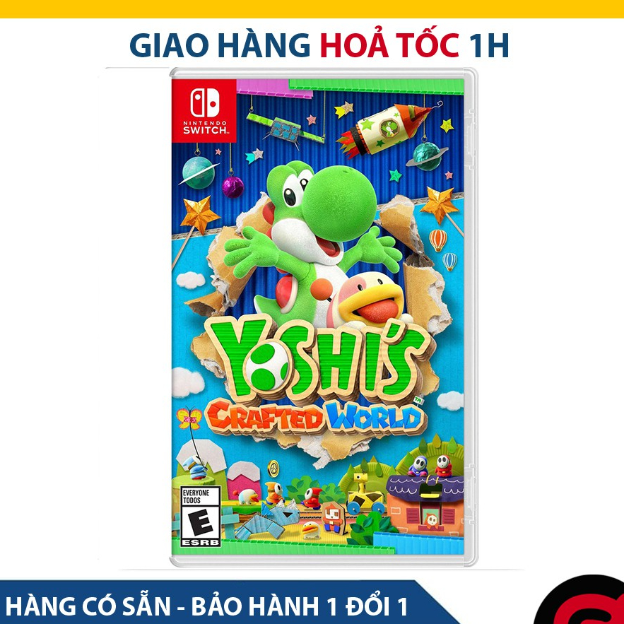 Game Yoshi's Crafted World - Cho Máy Nintendo Switch