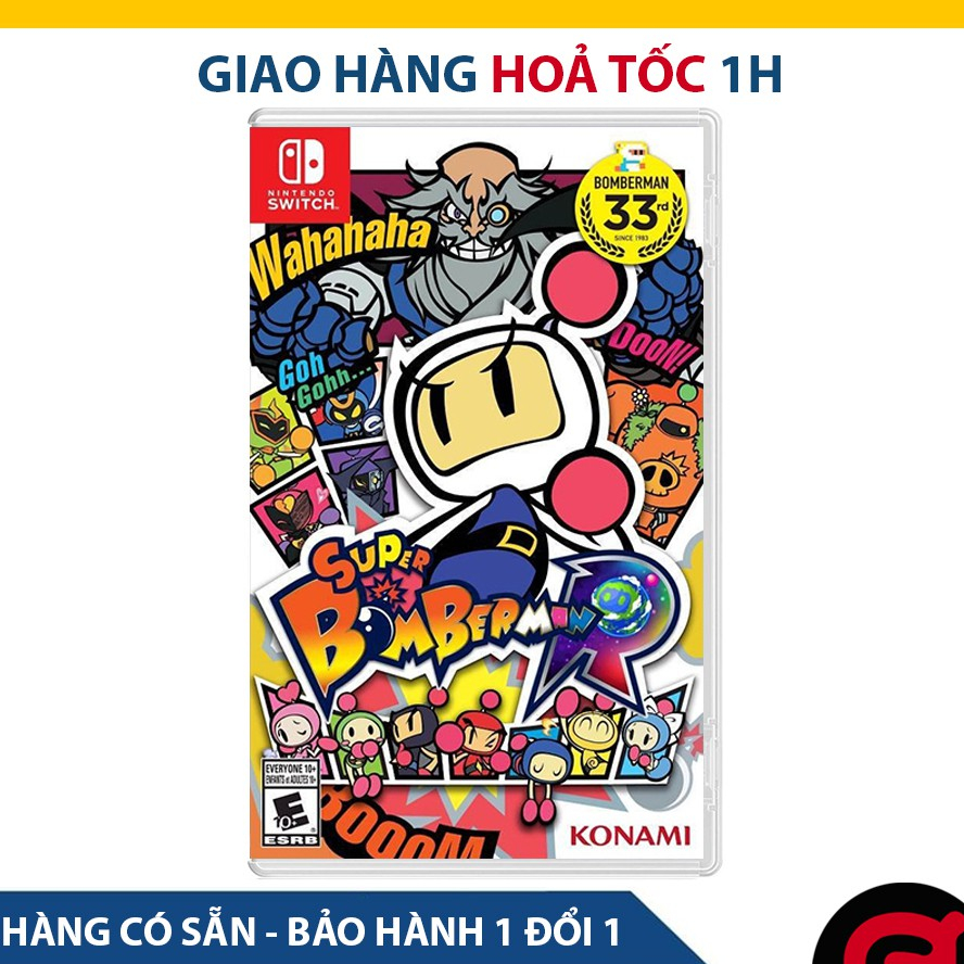 Game Super Bomberman R - Cho Máy Nintendo Switch