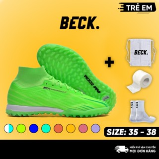 Giày Bóng Đá Trẻ Em Mercurial Superfly 9 Elite SOCCER BECK, Đế Đinh TF, Bám Sân, Các Màu Sắc, Sân Cỏ Nhân Tạo