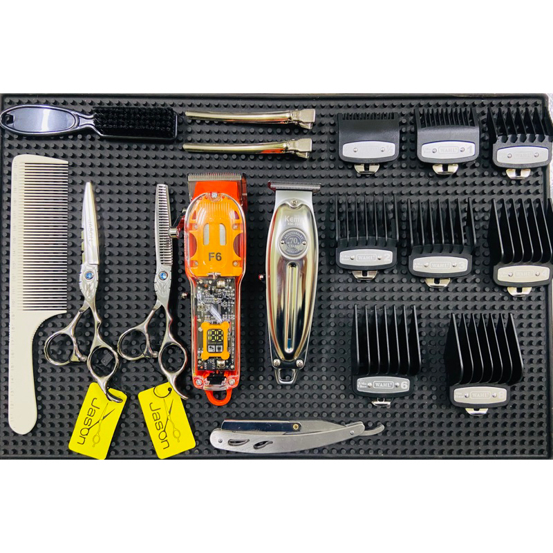 Combo tông đơ cắt tóc nam nữ - Tặng Kèm Áo Choàng