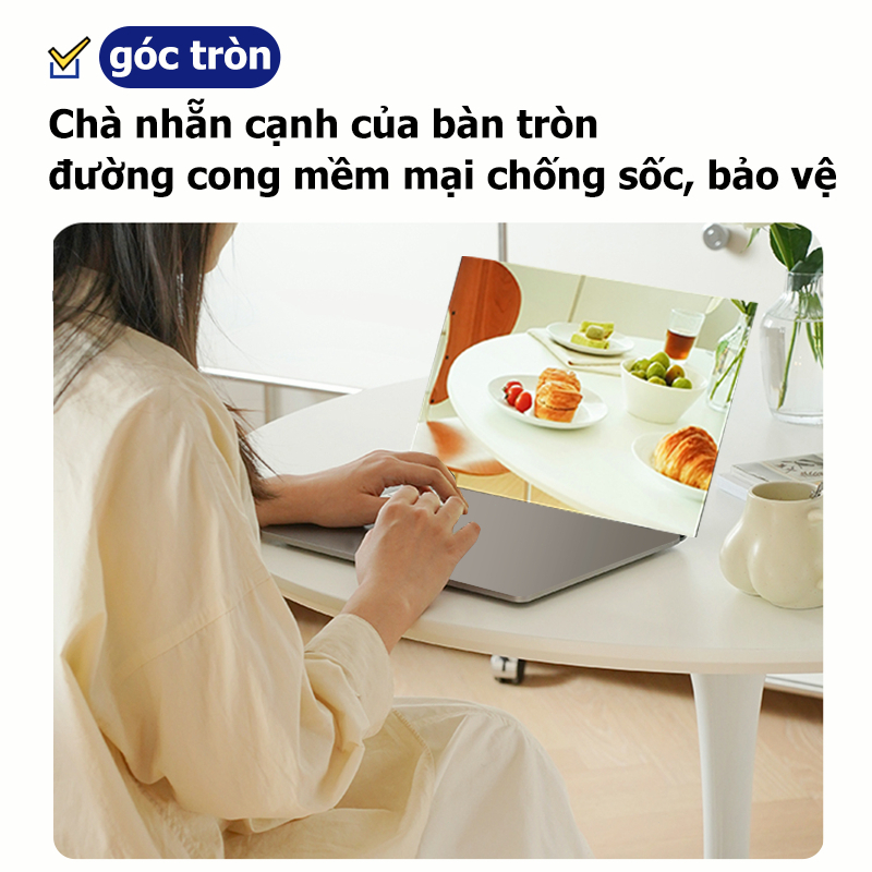 HUHU Bàn Tròn Tulip Decor Sang Trọng Trang Trí Nhà Quán Cafe Theo Phong Cách Tối Giản Hàn Quốc | BigBuy360 - bigbuy360.vn