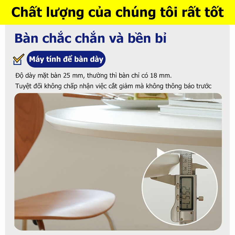 HUHU Bàn Tròn Tulip Decor Sang Trọng Trang Trí Nhà Quán Cafe Theo Phong Cách Tối Giản Hàn Quốc | BigBuy360 - bigbuy360.vn