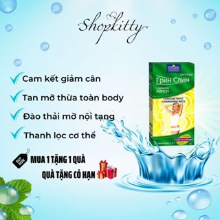 Trà giảm mỡ bụng Fitera đốt cháy mỡ bụng giảm béo thanh lọc cơ thể giảm thèm ăn giảm cân an toàn